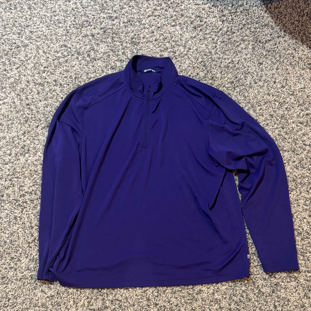 Cutter & Buck Deep Purple Long Sleeve Top